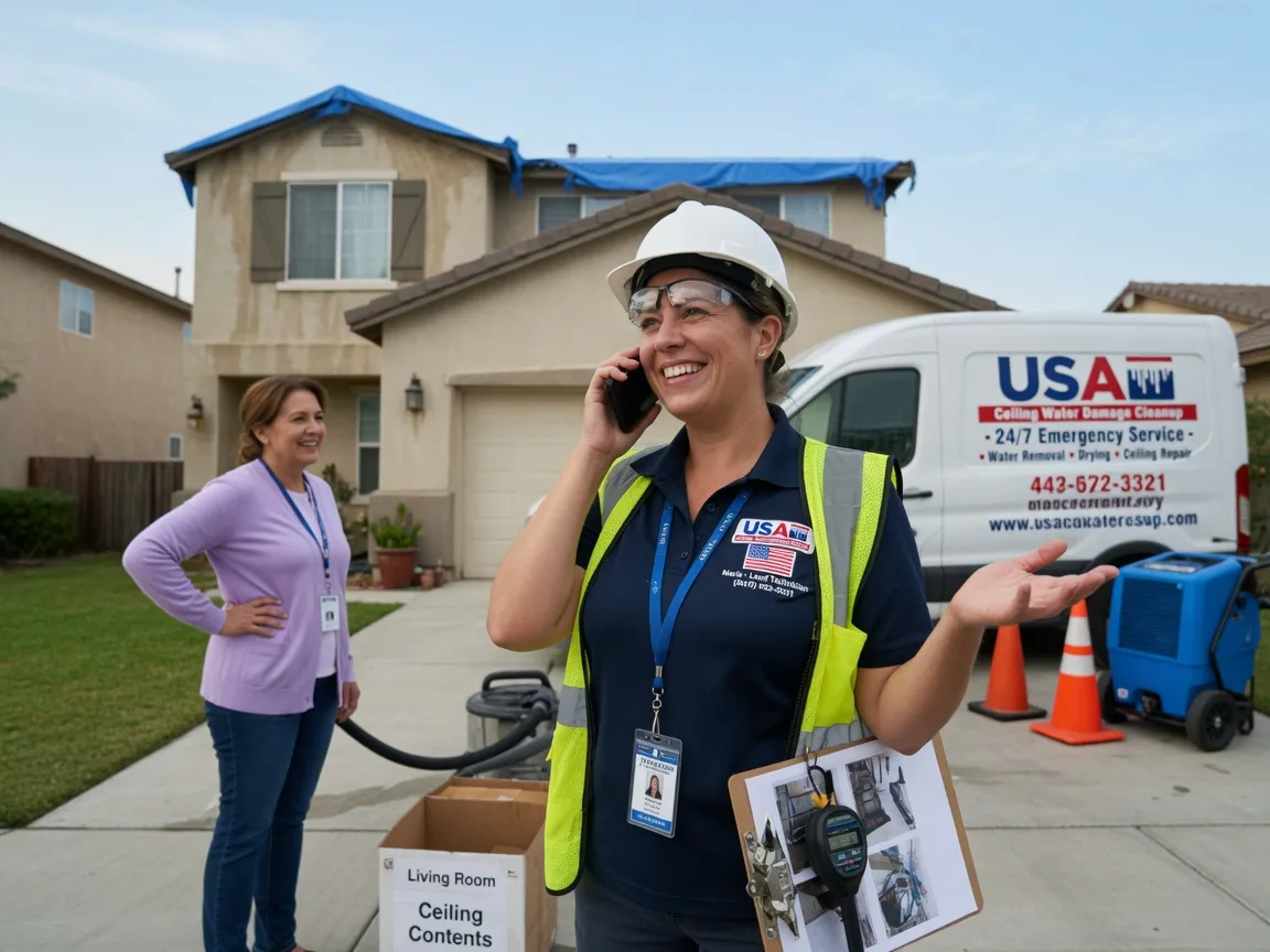 Ceiling Water Damage Restoration Midfield, TX FAQs